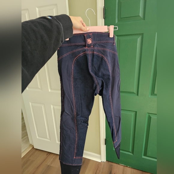 Romfh 'Sarafina' Full Seat Breeches in Navy, Women's 26 R - Picture 7 of 9